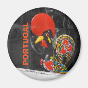 Berühmter Hahn von Barcelos Foto - Portugal Magnet