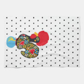 Berühmter Hahn von Barcelos Nr 06 - Tupfen Handtuch (Horizontal)