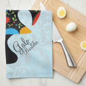 Berühmter Hahn von Barcelos Nr 09 Geschirrtuch (Viertel Falte)