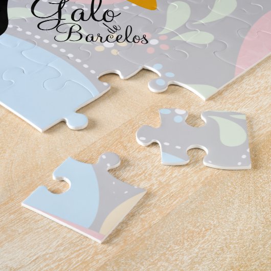 Berühmter Hahn von Barcelos Nr 09 Puzzle (Seite)