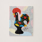 Berühmter Hahn von Barcelos Nr 09 Puzzle (Vertikal)