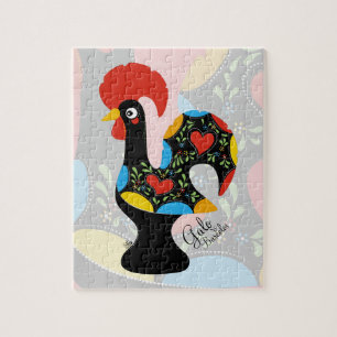 Berühmter Hahn von Barcelos Nr 09 Puzzle