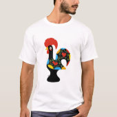 Berühmter Hahn von Barcelos Nr 09 T-Shirt (Vorderseite)