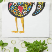 Berühmter Hahn von Barcelos Portugal Nr. 07 Geschirrtuch (Gefaltet)