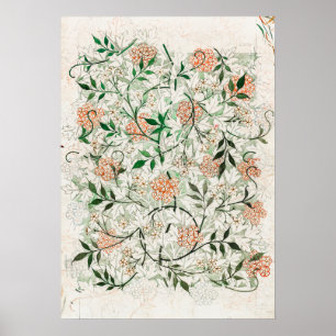 Berühmter Jasmin von William Morris (1834-1896) Poster