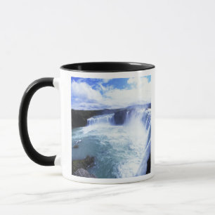 Berühmter Jodafoss-Wasserfall in Nord-Zentralislan Tasse