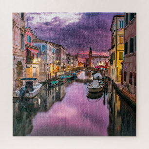 Berühmter Kanal Venedig Italien Puzzle