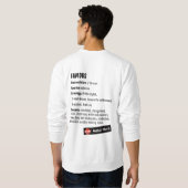Berühmter Krystal Sweatshirt (Schwarz voll)