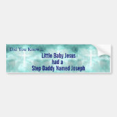 Berühmter Schritt-Vater Autoaufkleber (Vorne)