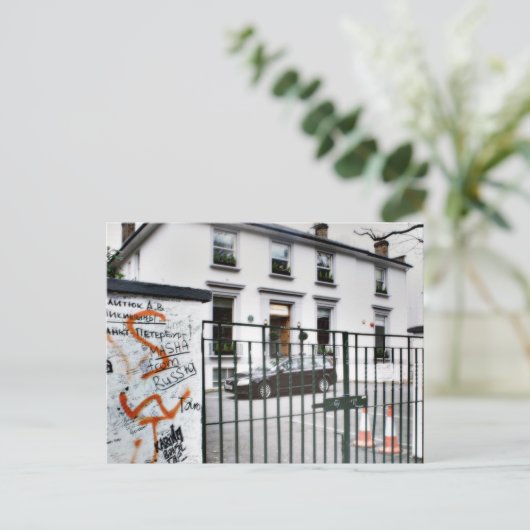 Berühmtes Abbey Road Studio Postkarte (Stehend Vorderseite)