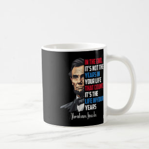 Berühmtes Abraham Lincoln Inspiration Zitat Zivil Kaffeetasse