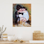 Berühmtes Bild von Mutter und Kind Poster (Küche)