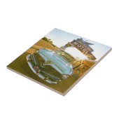 Berühmtes Blue Swallow Motel an der Route 66 Fliese (Seite)