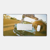 Berühmtes Blue Swallow Motel an der Route 66 Schreibtischunterlage (Tastatur & Maus)