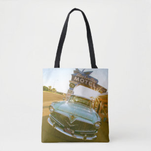 Berühmtes Blue Swallow Motel an der Route 66 Tasche