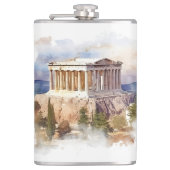 Berühmtes Design für Sehenswürdigkeiten Flachmann (Vorderseite)