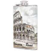 Berühmtes Design für Sehenswürdigkeiten Flachmann (Links)