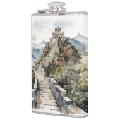 Berühmtes Design für Sehenswürdigkeiten Flachmann (Links)