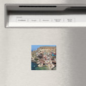 Berühmtes Dorf Popeye mit bunten Häusern, Malta Magnet (In Situ (Geschirrspüler))