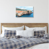 Berühmtes Dubrovnik Altstadt Dächer & Mauern - Kro Leinwanddruck (Insitu (Schlafzimmer))