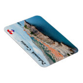 Berühmtes Dubrovnik Altstadt Dächer & Mauern - Kro Magnet (Rechte Seite)