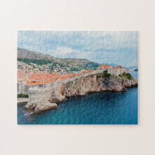 Berühmtes Dubrovnik Altstadt Dächer & Mauern - Kro Puzzle