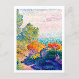Berühmtes Gemälde Henri Edmond Cross Postkarte