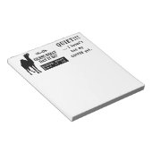 Berühmtes Hump Day Camel Sprichwort Quite Coffee Notizblock (angewinkelt)