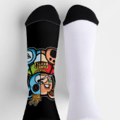 Berühmtes Hustle Socken (Oben)