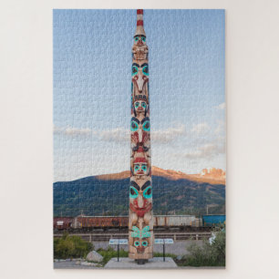 Berühmtes Jasper-amerikanisches Totem, Kanada Puzzle
