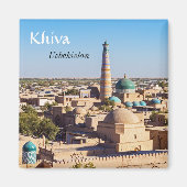 Berühmtes Khiva - Usbekistan Magnet (Vorne)