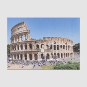 Berühmtes Kolosseum in Rom, Italien Seidenpapier