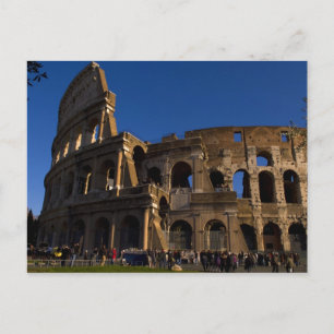 Berühmtes Kolosseum in Rom Italien Wahrzeichen Postkarte