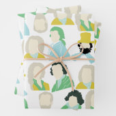 Berühmtes Komponistenpapier Geschenkpapier Set (Beispiel)