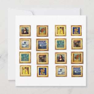 Berühmtes Kunstwerk Karte