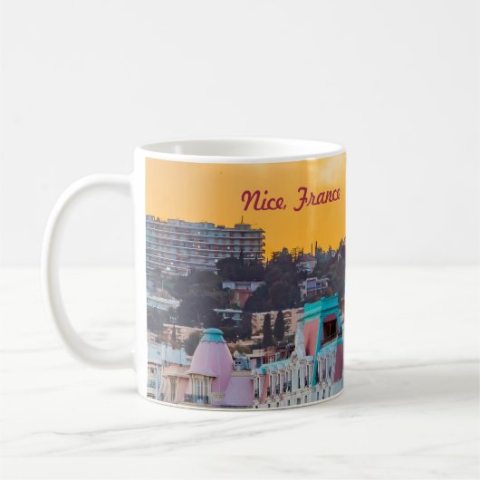 Berühmtes Luxushotel Hotel Negresco in Nizza Frank Kaffeetasse (Links)