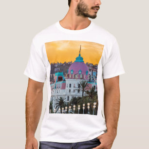 Berühmtes Luxushotel Hotel Negresco in Nizza Frank T-Shirt