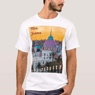 Berühmtes Luxushotel Hotel Negresco in Nizza Frank T-Shirt