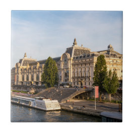 Berühmtes Musée d'Orsay - Paris, Frankreich, Europ Fliese