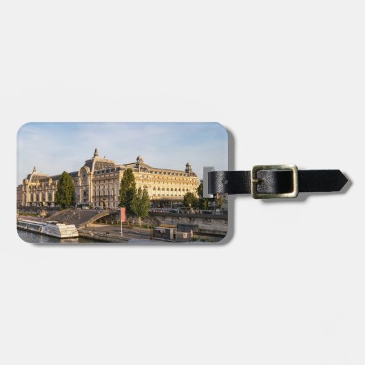 Berühmtes Musée d'Orsay - Paris, Frankreich, Europ Gepäckanhänger (Vorderseite horizontal)