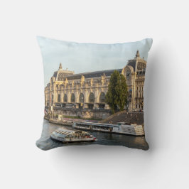 Berühmtes Musée d'Orsay - Paris, Frankreich, Europ Kissen