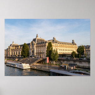 Berühmtes Musée d'Orsay - Paris, Frankreich, Europ Poster