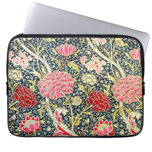 Berühmtes Muster von William Morris Cray Laptopschutzhülle