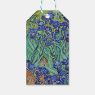 Berühmtes Ölbild Blaue Schwertlilien von Van Gogh Geschenkanhänger