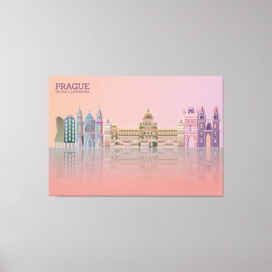 Berühmtes Prag Leinwanddruck (Vorderseite)