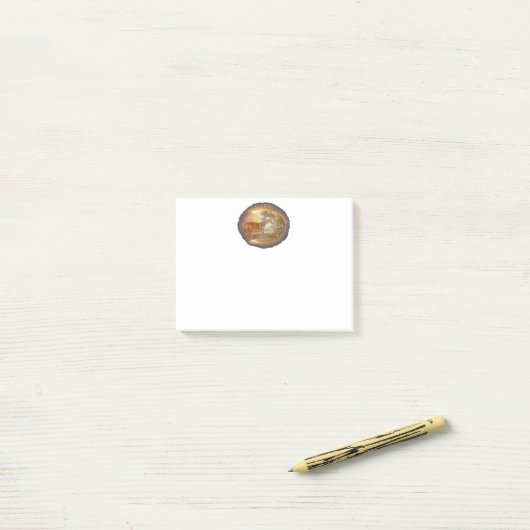 Berühmtes Racehorse - ECLIPSE. Post-it Klebezettel (Auf Schreibtisch)