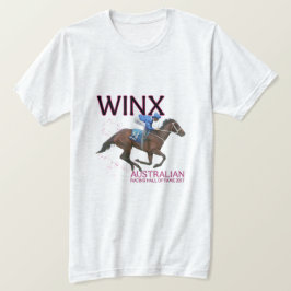 Berühmtes Racehorse Winx 1975 Rennen T-Shirt