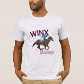 Berühmtes Racehorse Winx 1975 Rennen T-Shirt (Vorderseite)
