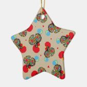 Berühmtes Rhoster von Barcelos Nr. 06 Muster Keramikornament (Links)