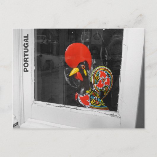 Berühmtes Rooster von Barcelos Foto - Portugal Postkarte (Vorderseite)